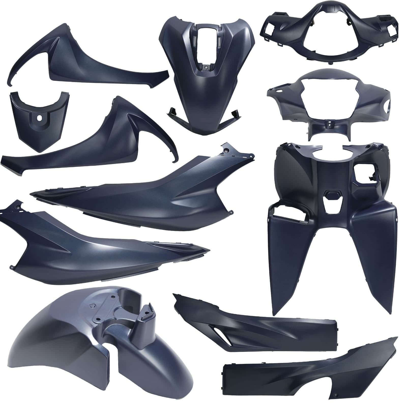 Honda Dio 110 Mat Mavi Kaporta Seti