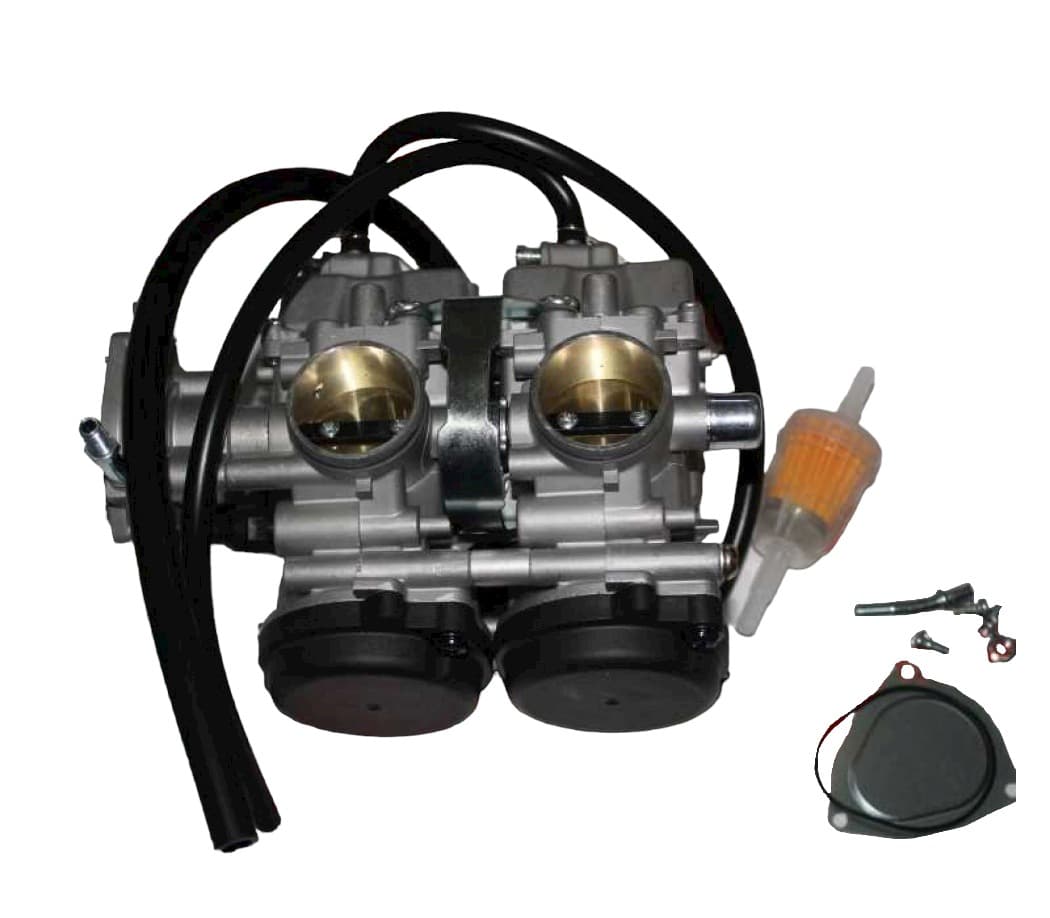 YAMAHA-HONDA-ATV ÇİFT SİLİNDİR ÜST GRUP KARBÜRATÖR ORJINAL - Resim 1