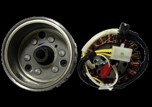 Tvs Apache RTR 200 Statör Sargı Manyeto Rotor Set Euro4-5 Orijinal 2022-2024 - Resim 1