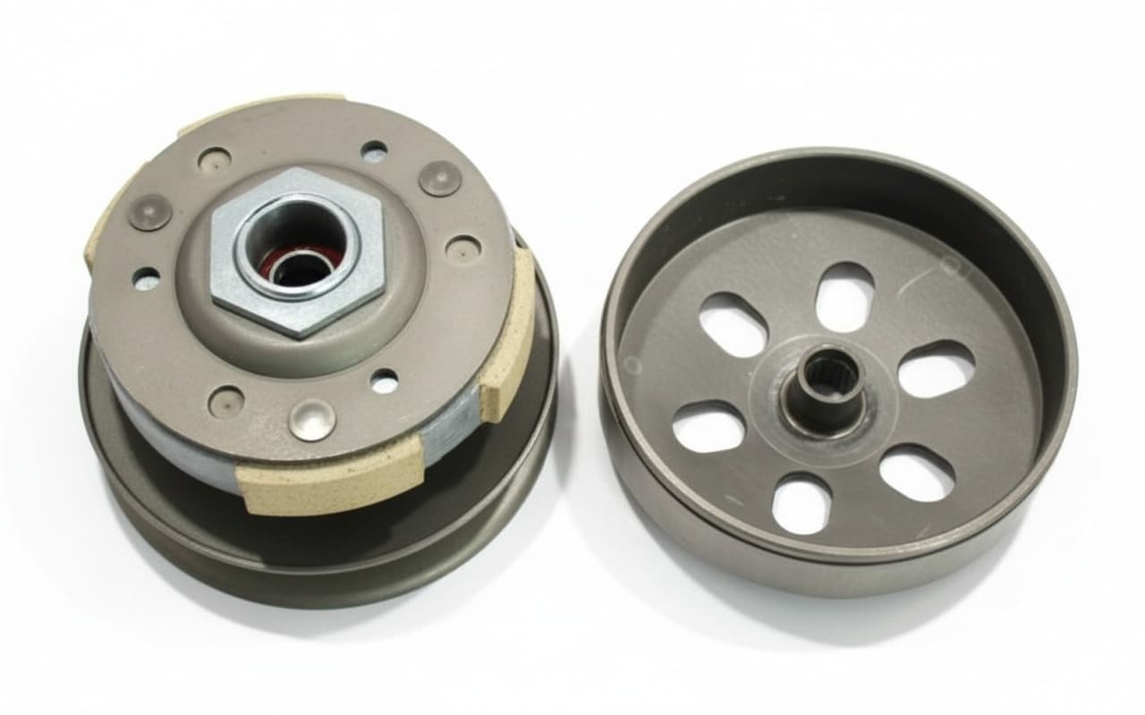 Yamaha Delight 115-125 Arka Varyatör Debriyaj Komple - Resim 1