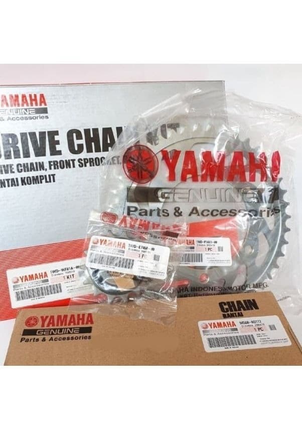 YAMAHA R25 ZİNCİR DİŞLİ SETİ ORJİNAL - Resim 1