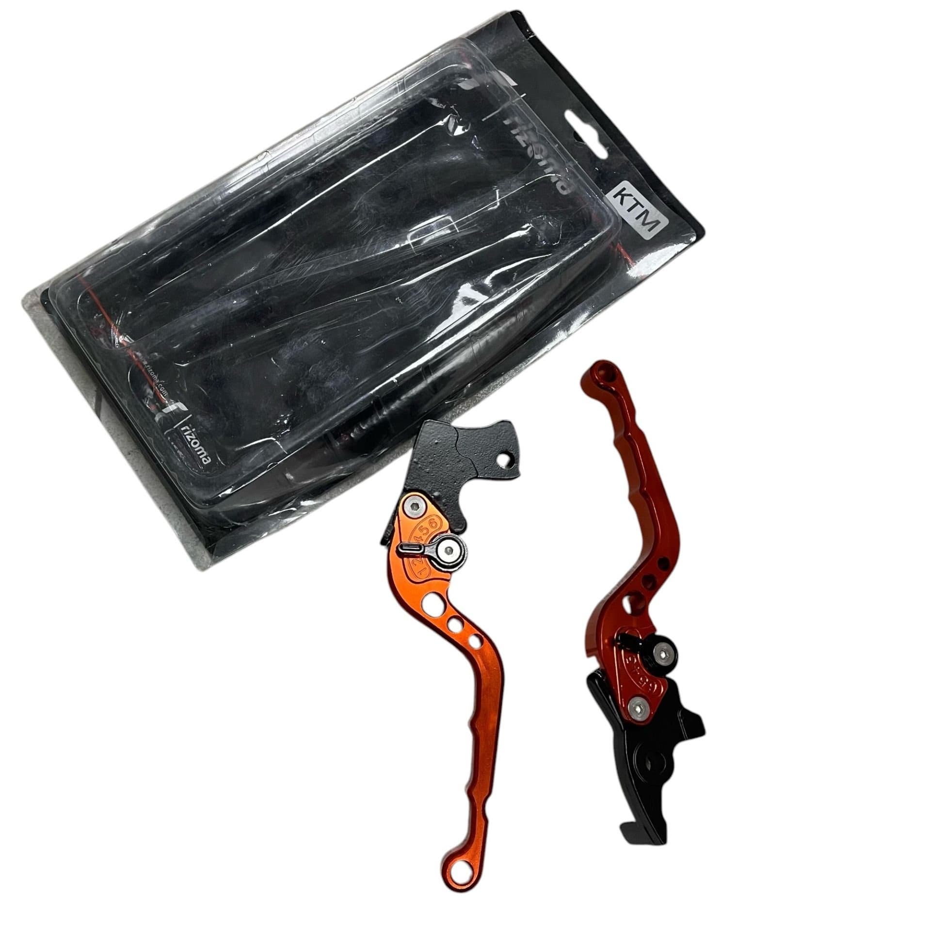 Ktm Duke 200 - Duke 390 Fren ve Debriyaj Kolu Maneti Turuncu Rizoma