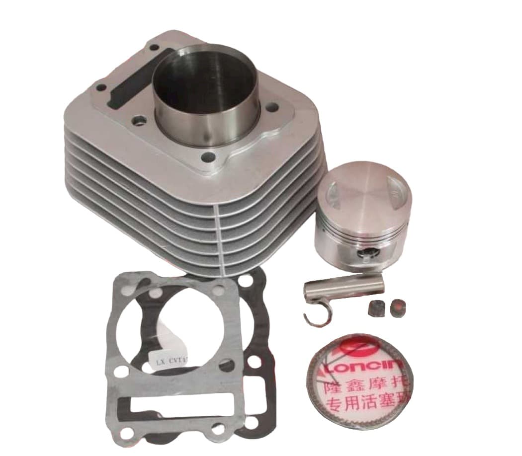 LX200-ATV KYMCO 150 SİLİNDİR KİT 62 mm 15P 75 BOY-KUBA VİP TRAK 200 CC - Resim 1