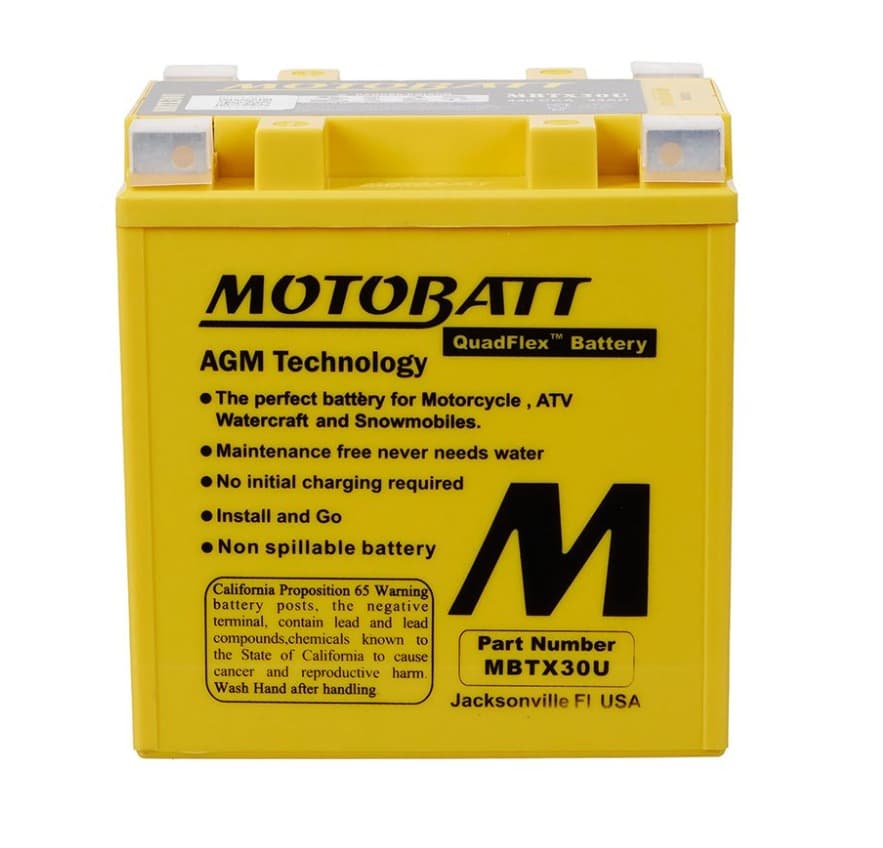 Motobatt Quadflex 4 Kutup 34 Ah 440 CCA Akü