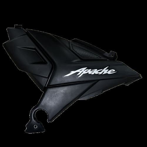 Tvs Apache RTR 200 Sol Sele Altı Yan Kapak Grenajı Siyah Orijinal 2023-2025 - Resim 1