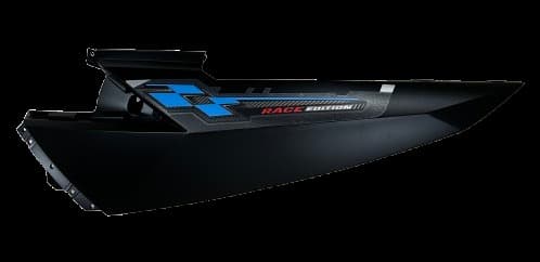 Tvs Ntorq 125 Sol Sele Altı Yan Kapak Mavi Orijinal - Resim 1