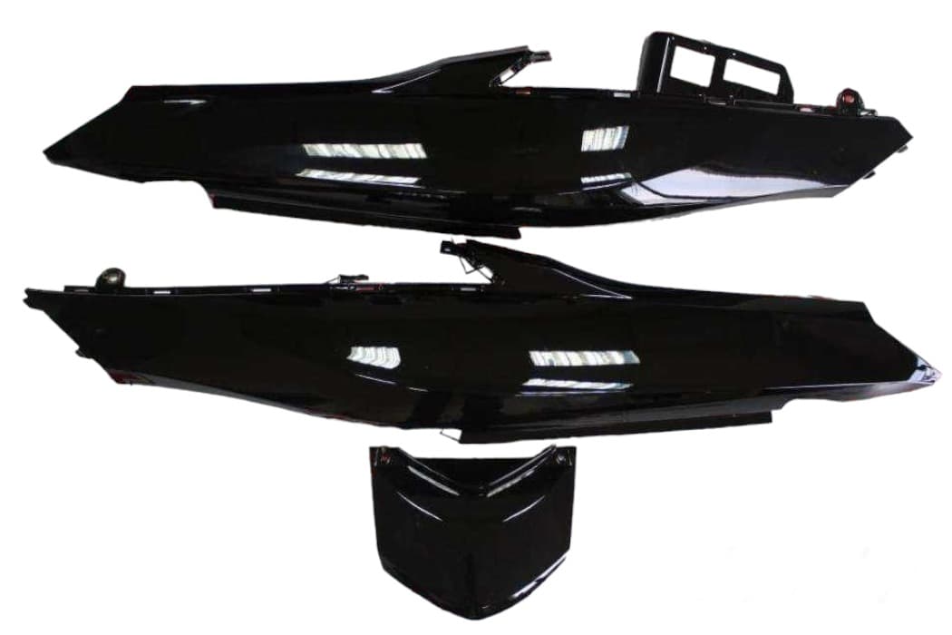 CYRPTON S SELE ALTI YAN KAPAK TAKIM VE STOP ÜST PARÇA SİYAH - Resim 1