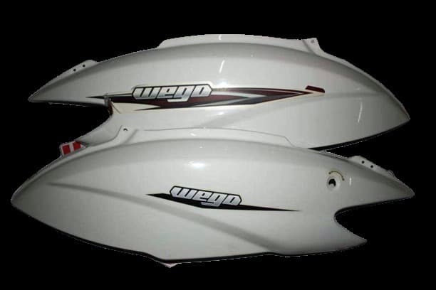 TVS WEGO YAN KAPAK BEYAZ TAKIM ORJİNAL - Resim 1