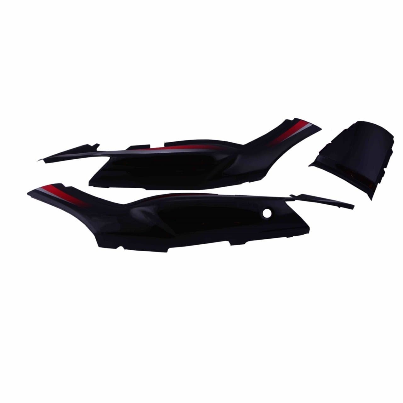 Honda CBF 150 Sele Alt Panel Siyah - Resim 1