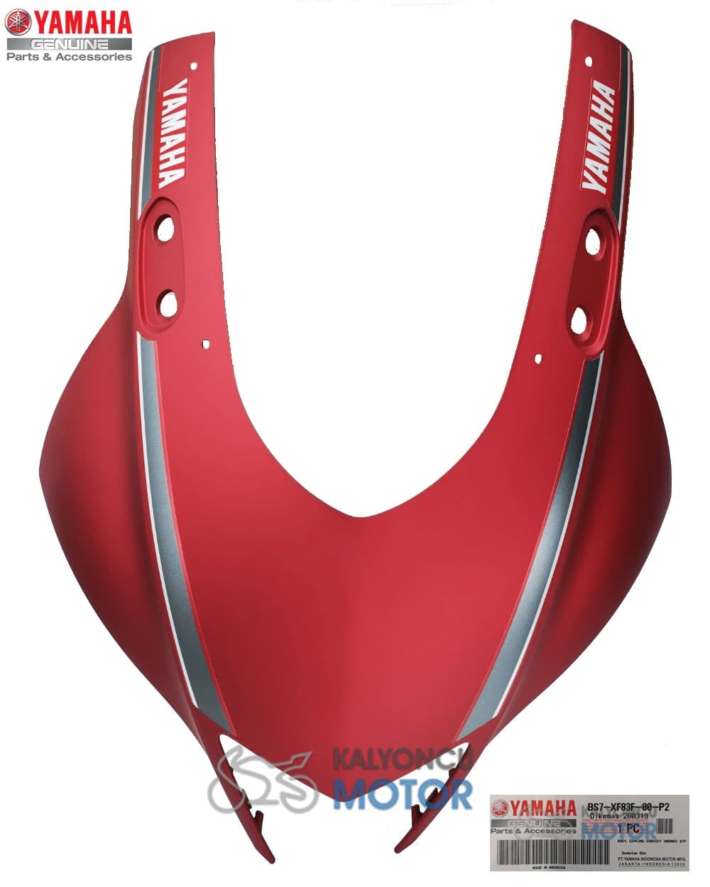 Yamaha R25 2019 Kafa Grenajı Mat Kırmızı