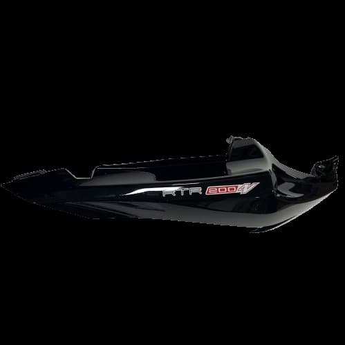 Tvs Apache RTR 200 Sağ Arka Sele Altı Kuyruk Grenajı Siyah Orijinal 2019-2025 - Resim 1