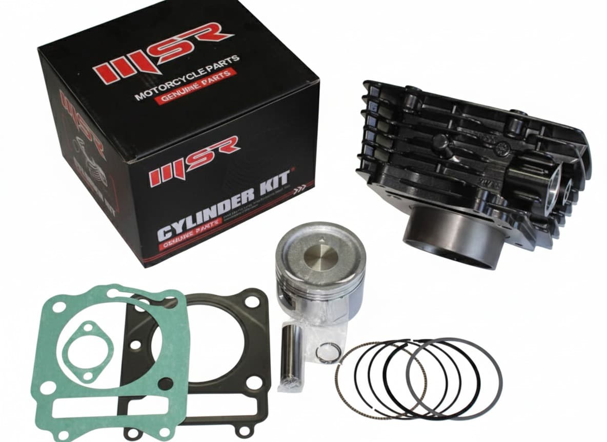 Tvs Apache RTR 200 Silindir Piston Segman Seti 66 mm - Resim 1