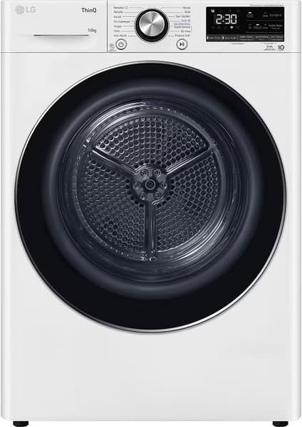 LG RH10V9AV2W Lg Dual Inverter Isı Pompalı Kurutucu 10KG, Thinq (Wi-Fi) Özellikli