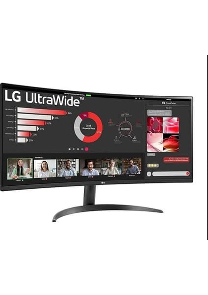 LG 34" Ultrawıde 5ms 100Hz Curved Freesync Monitör 34WR50QC-B