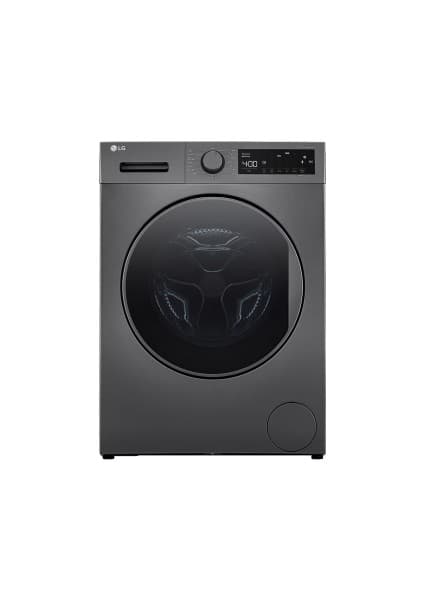 LG F4T2VYM1S Çamaşır Makinesi 9 kg Yıkama 1400 Devir A Enerji Sınıfı Siyah Renk