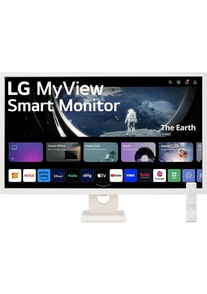 LG 31.5" 32SR50F-W Webos 8ms IPS Fhd Smart Monitör