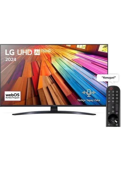 LG 86UT8100 86" 218 Ekran 4K Ultra HD webOS Smart LED TV