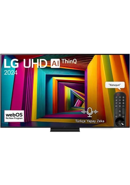 LG 75UT9100 75" 190 Ekran 4K UHD webOS Smart LED TV