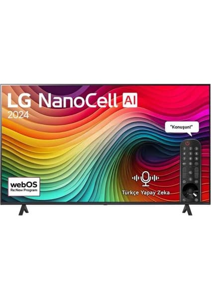 LG 55NANO81T 55'' 139 Ekran Uydu Alıcılı 4K Ultra HD webOS LED TV