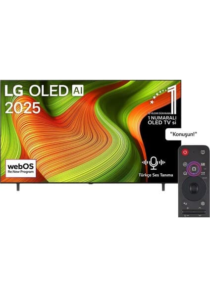 LG OLED77B56LA 77'' 196 Ekran Uydu Alıcılı 4K Ultra HD Smart webOS OLED TV
