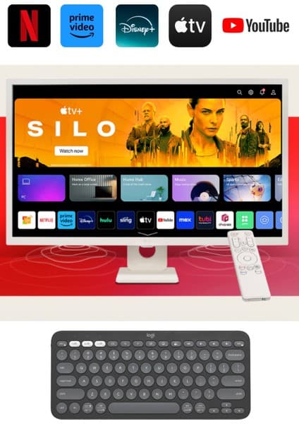 LG Webos Akıllı Tv Wi-Fi Apple-Android Bağlantı IPS 1920X1080 Fulhd 32 Inç 80 Ekran Smart Monitör Tv