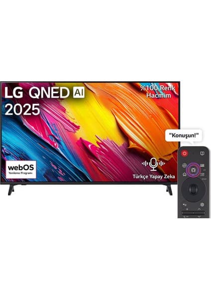 LG 55QNED70A6A 55'' 140 Ekran Uydu Alıcılı 4K Ultra HD Smart QNED TV