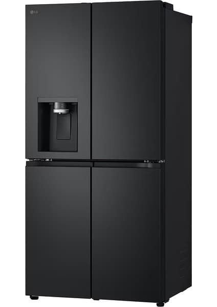 LG GC-L22FFQUJ Gardırop Tipi No Frost Buzdolabı | Yapay Zeka Destekli | 506 Litre | Mat Siyah