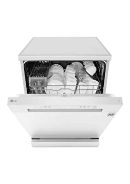 LG DFC612FWE.ABWPLTK D Enerji Sınıfı 14 Kişilik 5 Programlı Beyaz Bulaşık Makinesi