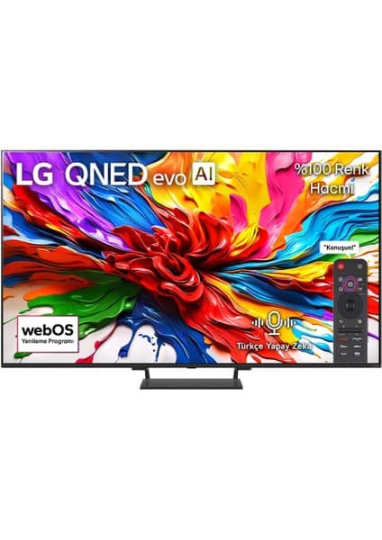 LG 65QNED93A6A 65 inç 165 Ekran 4K Ultra HD webOS MiniLED Akıllı TV